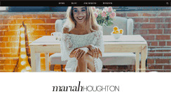 Desktop Screenshot of mariahhoughton.com